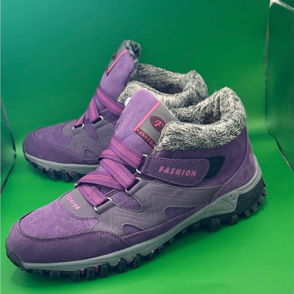 Fashion Brand Company Violet Winter Boots cozy
